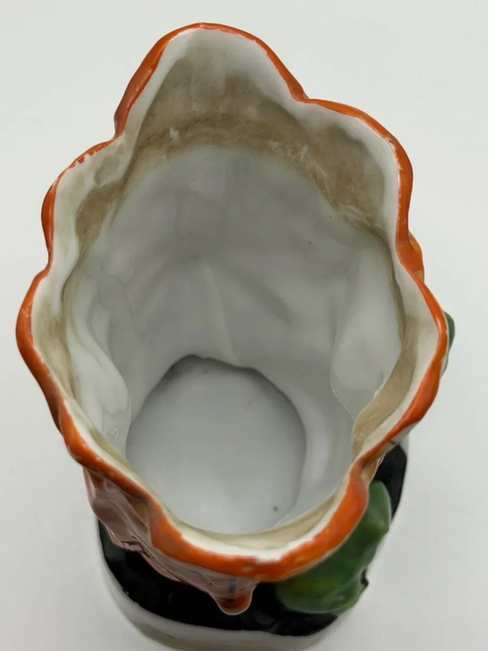 Vintage Hand Painted 1940s/50s Japan Frog Flower Vase/Planter‎ 4”